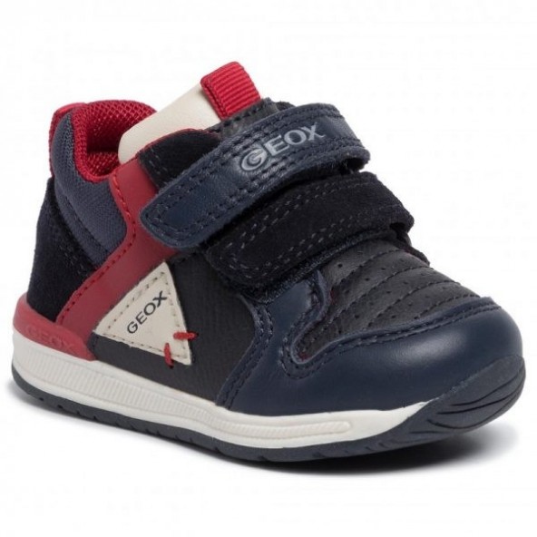 Geox B Rishon B.C B940RC 085ME C4244 Navy/Dk Red Παπούτσι αθλητικό