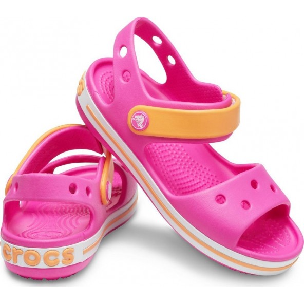 Crocs Crocband Sandal 12856-6QZ Παιδικά πέδιλα Φουξ