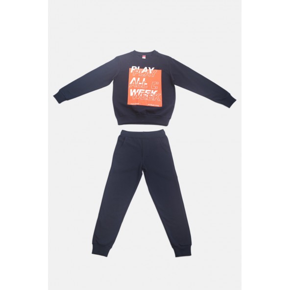 Joyce 2314107 Σετ Φόρμα Μπλέ navy
