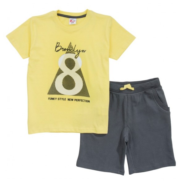 For Funky Kids 123-101131-2 Σετ Βερμούδα