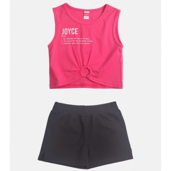 Joyce 2313140 Σετ Σόρτς Φούξια